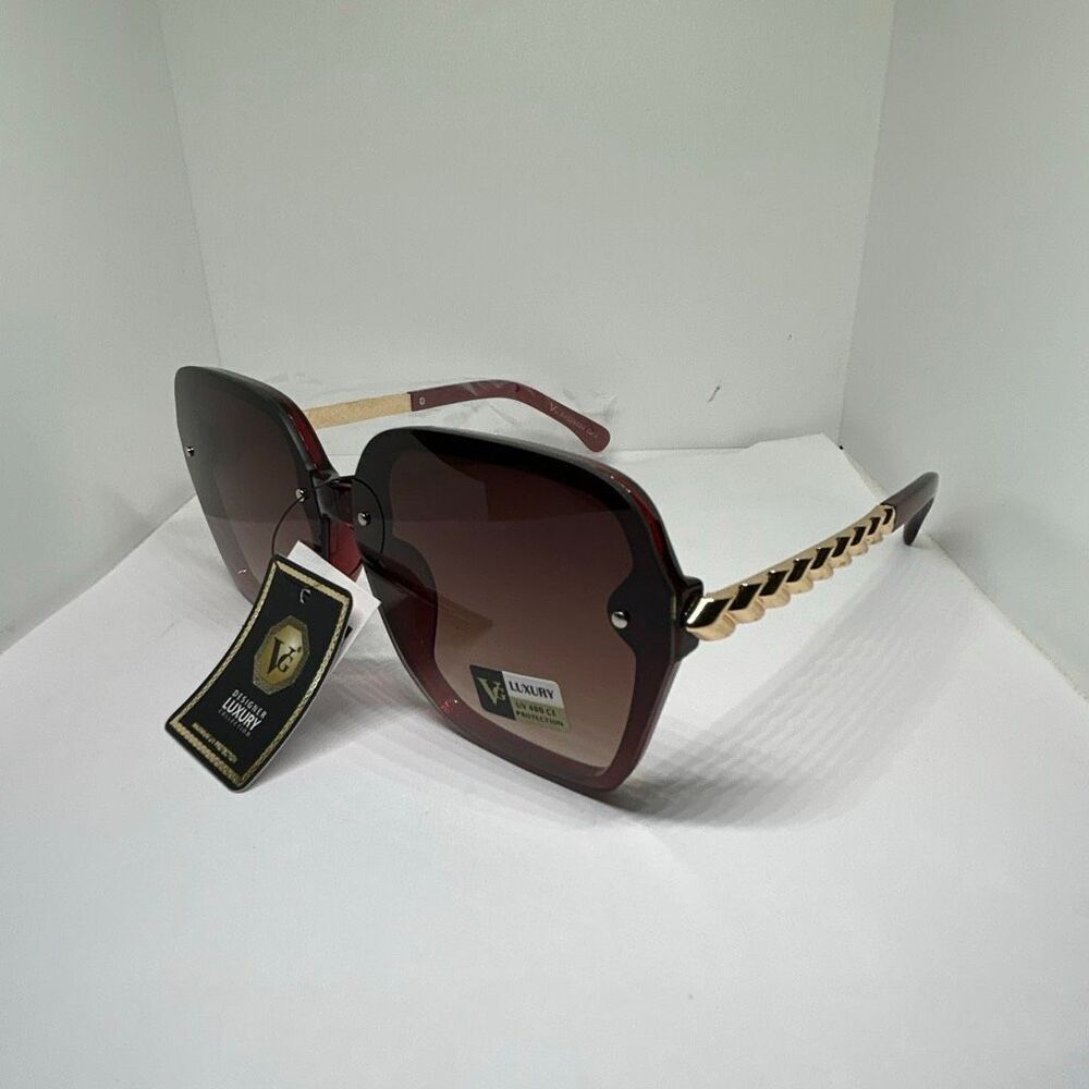 VG Oversized Square Fashion Sunglasses UV400 – Designer Style – New